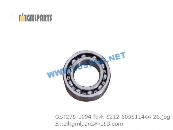 ,800511444 GBT276-1994 xcmg bearing 6212