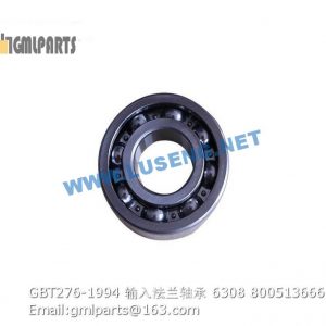 ,800513666 GBT276-1994 BEARING 6308