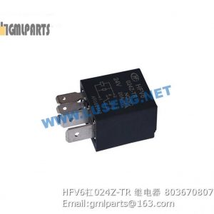 ,803670807 HFV6/024Z-TR relay xcmg
