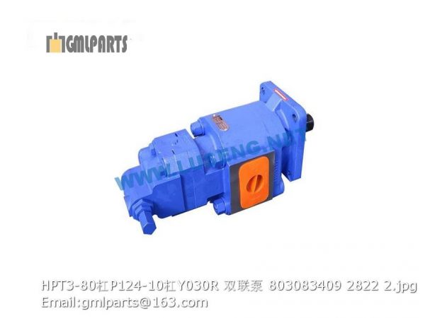,803083409 HPT3-80/P124-10/Y030R gear pump xcmg lw600fn