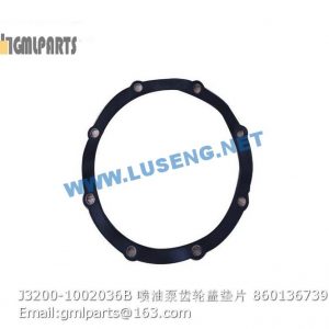 ,860136739 J3200-1002036B gasket for fuel injection pump