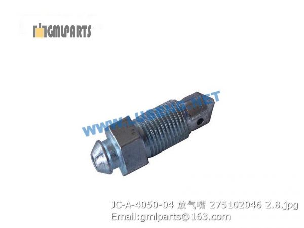 ,275102046 JC-A-4050-04 EXHAUST NIPPLE ZL50GV