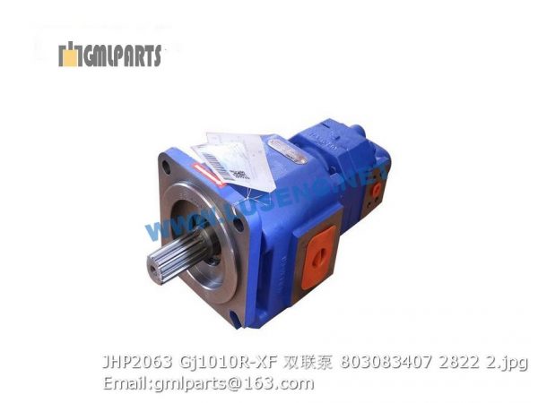 ,803083407 JHP2063/Gj1010R-XF GEAR PUMP