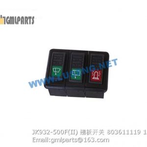 ,803611119 JK932-500F(II) switch xcmg