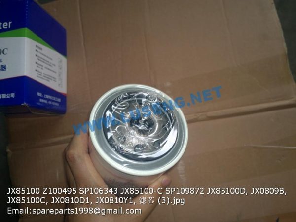 JX85100 Z100495 SP106343 JX85100-C SP109872 JX85100D, JX0809B, JX85100C, JX0810D1, JX0810Y1, FILTER - Image 2