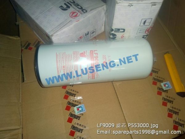 ,LF9009 filter P553000 fleetguard donaldson