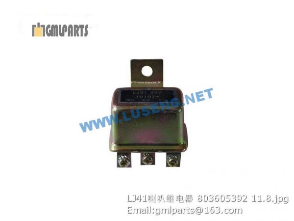 ,803605392 LJ41 Horn Relay XCMG