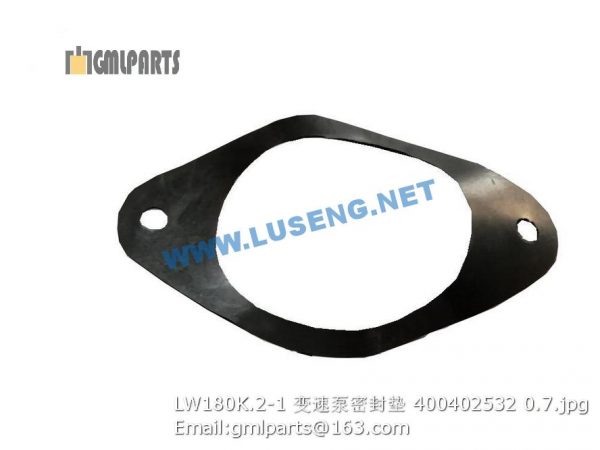 ,400402532 LW180K.2-1 TRANSMISSION PUMP GASKET