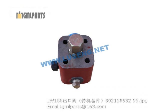 ,802138532 LW188K VALVE XCMG