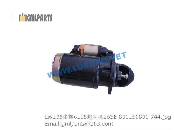 ,800150800 LW188K YTO 4105 STARTER MOTOR QDJ263E