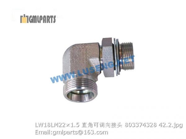 ,803374328 LW18LM22×1.5 xcmg joint