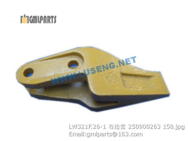 ,250900263 LW321F.26-1 BUCKET TOOTH R