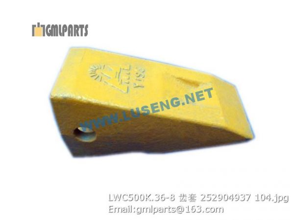 ,252904937 LWC500K.36-8 TIP TOOTH XCMG