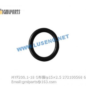 ,272100568 MYF200.1-18 O-RING φ15×2.5