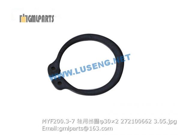 ,272100662 MYF200.3-7 Snap ring for shaft φ30×2