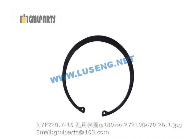 ,272100470 MYF220.7-16 Snap Ring φ180×4