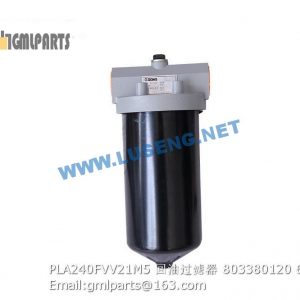 ,803380120 PLA240FVV21M5 FILTER XCMG