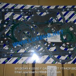 LIUGONG SPARE PARTS,SP100549,OVERHUAL GASKET SET,SP100549 OVERHUAL GASKET SET LIUGONG SPARE PARTS 4105BG.F YTR4DP.000101