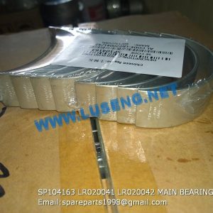 LIUGONG SPARE PARTS,SP104163,MAIN BEARING,SP104163 MAIN BEARING LIUGONG SPARE PARTS LR020041/42 LR020041 LR020042