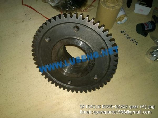 SP104318 GEAR LIUGONG SPARE PARTS BD05-02202 - Image 3
