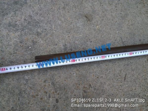 SP104619 AXLE SHAFT LIUGONG SPARE PARTS ZL15F.2-3 - Image 3
