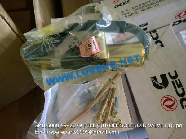 LIUGONG SPARE PARTS,SP105060,FUEL CUT-OFF SOLENOID VALVE,SP105060 FUEL CUT-OFF SOLENOID VALVE LIUGONG SPARE PARTS 4942879