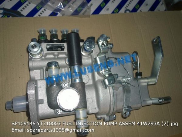 SP109146 FUEL INJECTION PUMP ASSEM.41W293A LIUGONG SPARE PARTS YT310003 - Image 2