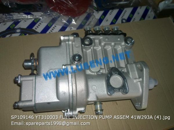 SP109146 FUEL INJECTION PUMP ASSEM.41W293A LIUGONG SPARE PARTS YT310003 - Image 3