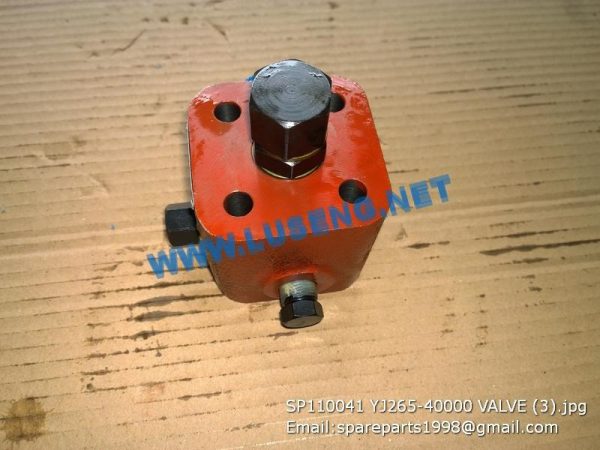 SP110041 VALVE LIUGONG SPARE PARTS YJ265-40000 - Image 2