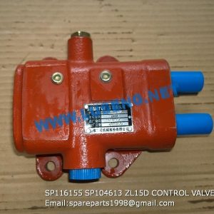 LIUGONG SPARE PARTS,SP104613,TRANSMISSION CONTROL VALVE,SP104613 TRANSMISSION CONTROL VALVE LIUGONG SPARE PARTS SP116155 ZL15D