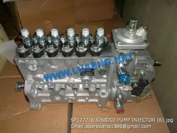 LIUGONG SPARE PARTS,SP127216,PUMP INJECTOR,SP127216 INJECTION PUMP LIUGONG SPARE PARTS 5268202