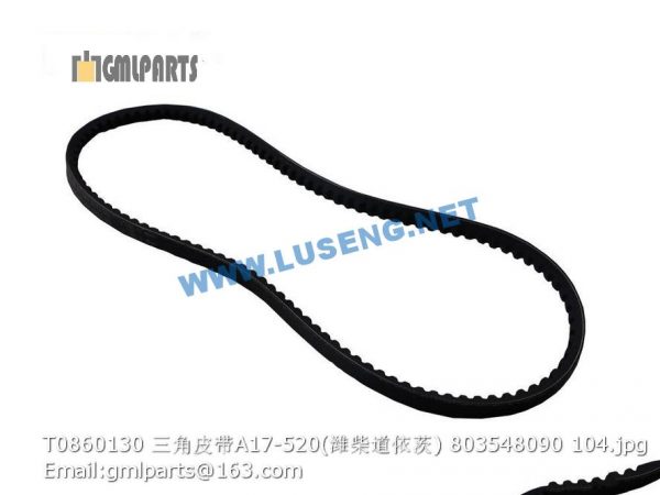 ,803548090 T0860130 BELT A17-520