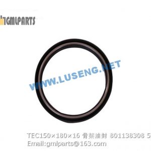 ,801138308 TEC150×180×16 OIL SEAL XCMG