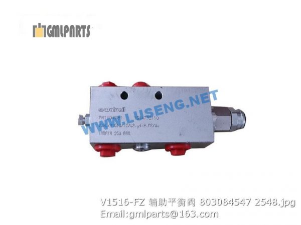 ,803084547 V1516-FZ valve xcmg