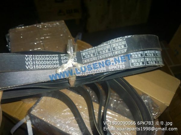 ,VG1500090066 6PK783 sinotruck belt