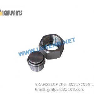 ,803177599 VKAM22LCF plug xcmg