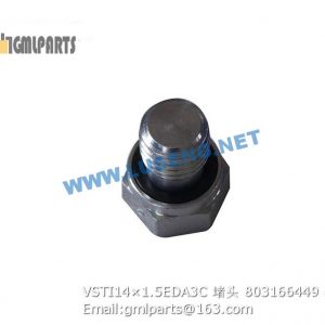 ,803166449 VSTI14×1.5EDA3C PLUG XCMG