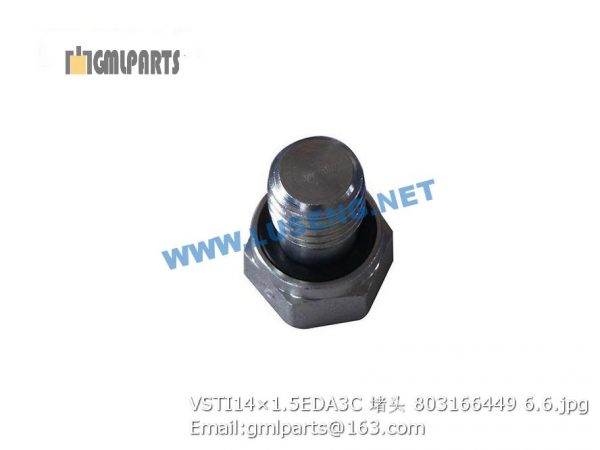 ,803166449 VSTI14×1.5EDA3C PLUG XCMG