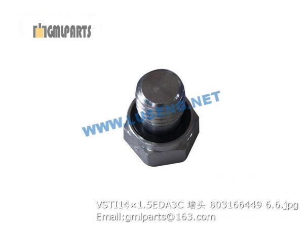 ,803166449 VSTI14×1.5EDA3C PLUG XCMG