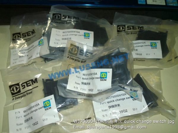 W370000410A quick change switch sem wheel loader parts - Image 3
