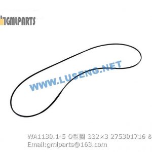 ,275301716 WA1130.1-5 O-RING 332×3