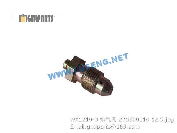 ,275300114 WA1210-3 Vent Valve XCMG