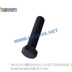 ,252600926 WA1210-4 BOLT M16×1.5×55