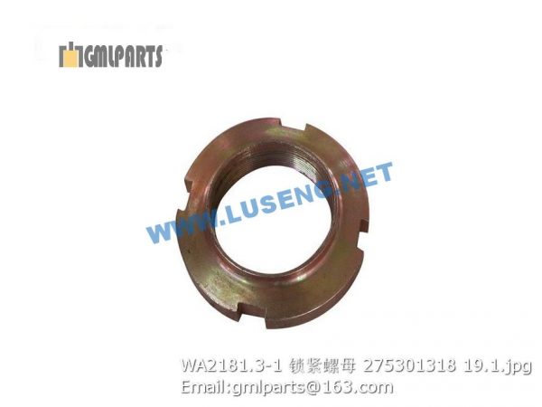 ,275301318 WA2181.3-1 LOCK NUT XCMG