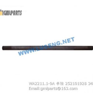 ,252101928 WA2211.1-9A HALF SHAFT XCMG