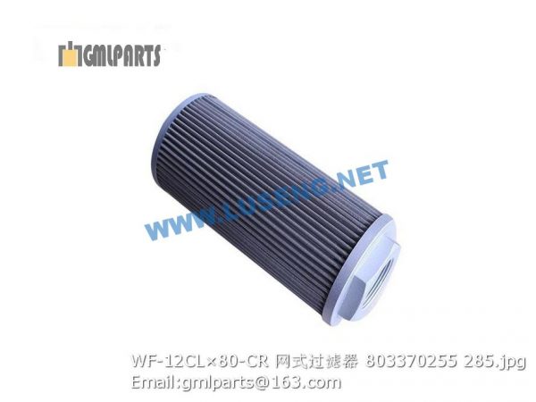 ,803370255 WF-12CL×80-CR FILTER XCMG
