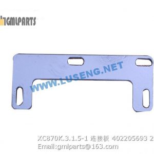 ,402205693 XC870K.3.1.5-1 CONNECTING PLATE