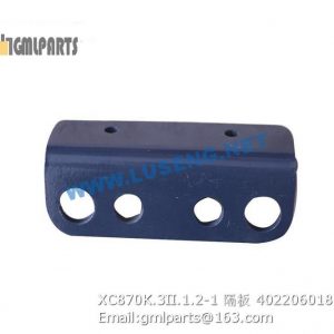 ,402206018 XC870K.3II.1.2-1 PLATE XCMG
