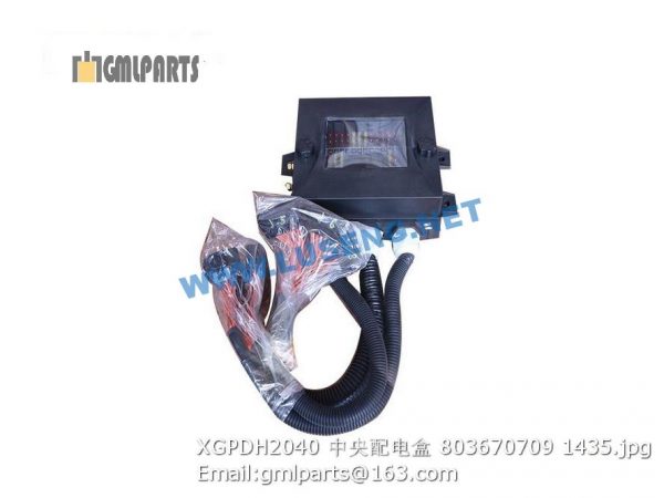 ,803670709 XGPDH2040 center control box