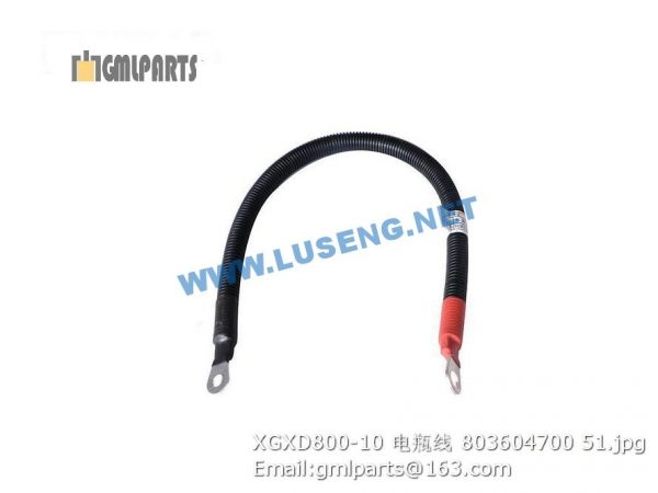 ,803604700 XGXD800-10 XCMG BATTERY WIRE